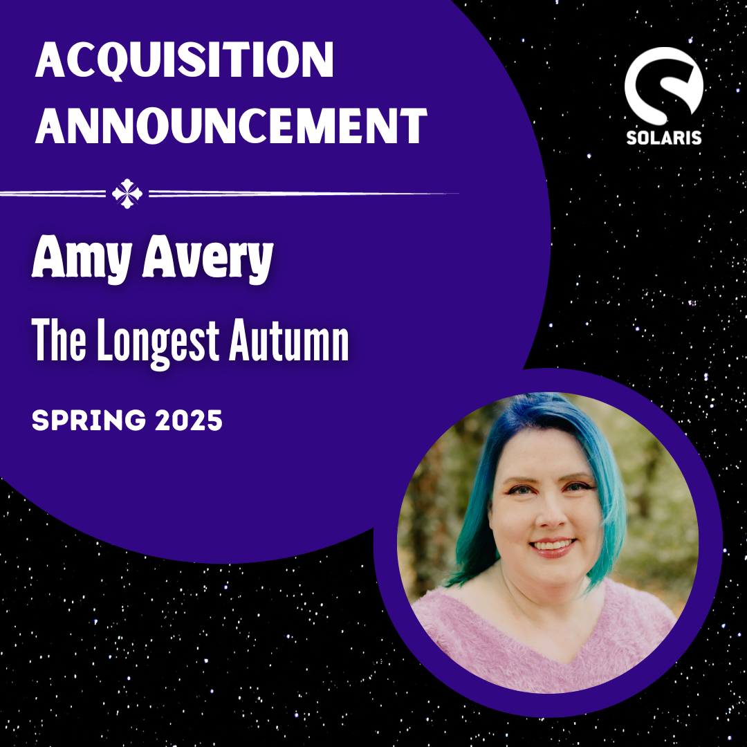 Solaris to publish The Longest Autumn by Amy Avery for the UK