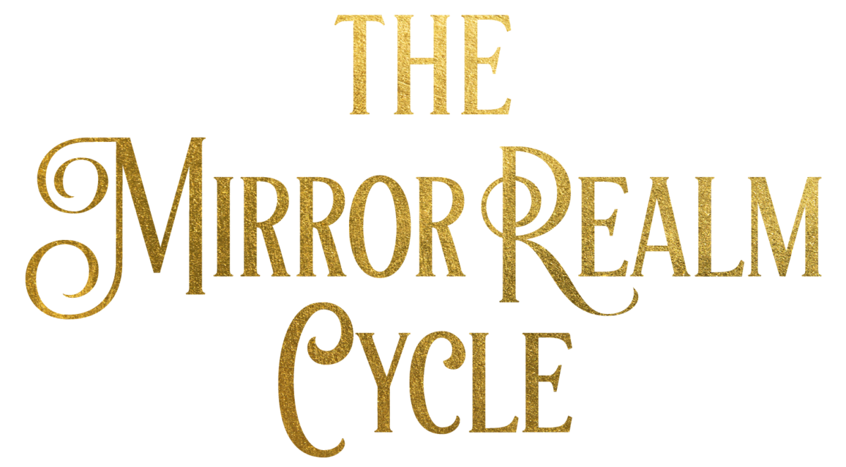 The mirror realm logo