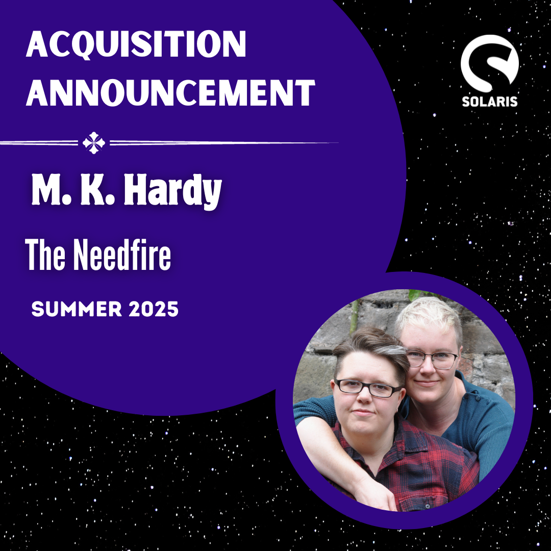 Solaris to publish sapphic Gothic horror The Needfire by MK Hardy