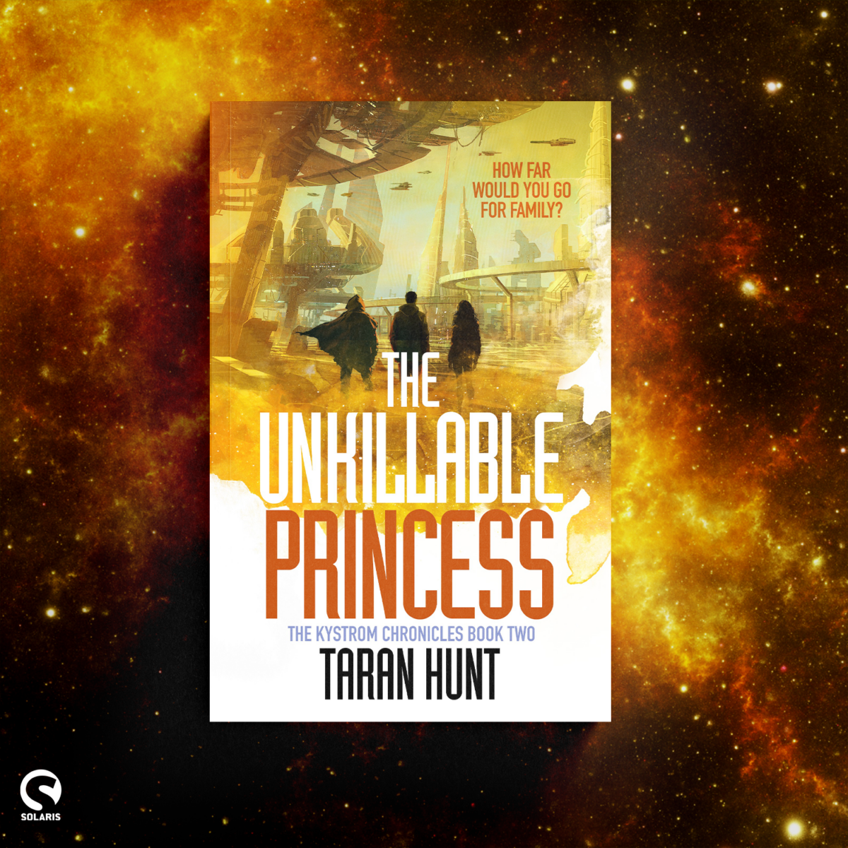 Revealing the cover of The Unkillable Princess by Taran Hunt!
